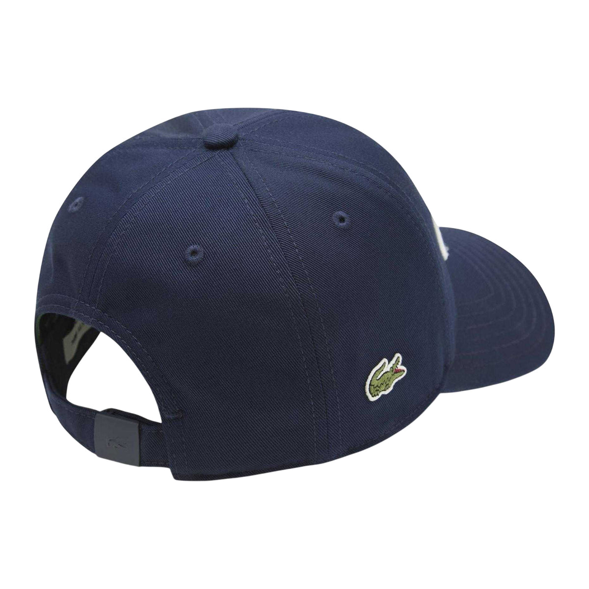 Marine Blue - Back - Lacoste Embroidered Logo Baseball Cap