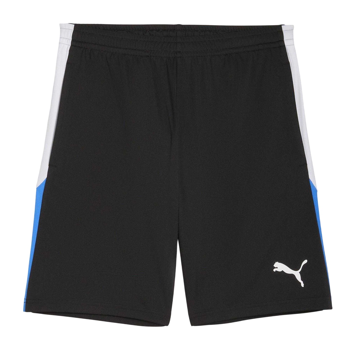 Black-White - Front - Puma Mens Individualliga Football Shorts