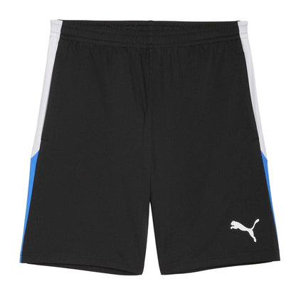 Black-White - Front - Puma Mens Individualliga Football Shorts