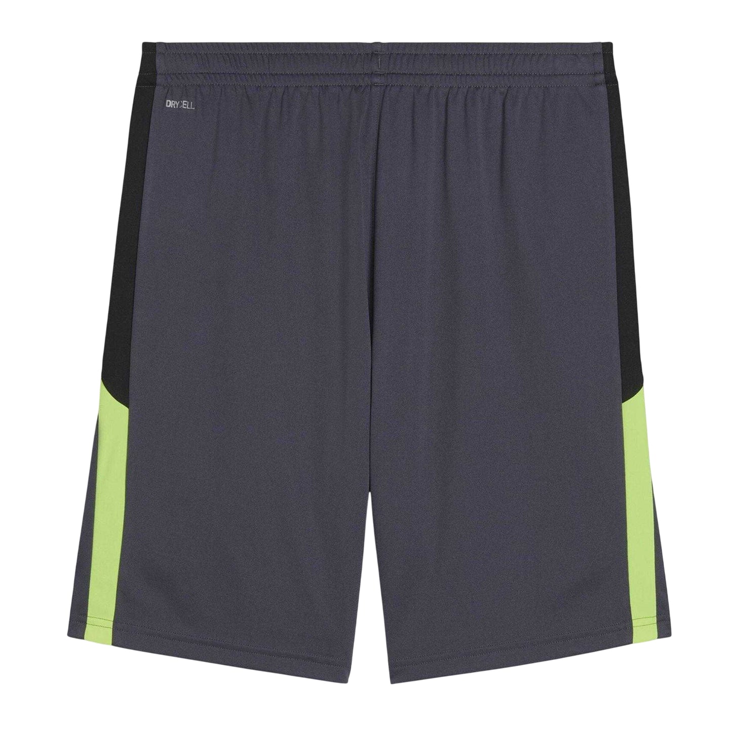 Grey-Yellow - Back - Puma Mens Individualliga Football Shorts