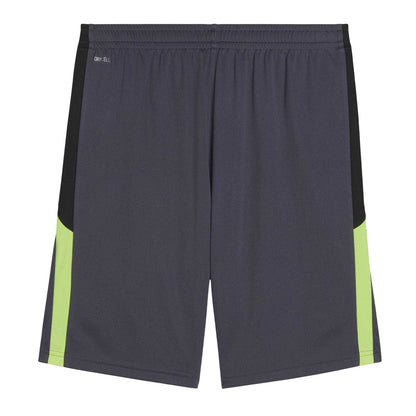 Grey-Yellow - Back - Puma Mens Individualliga Football Shorts