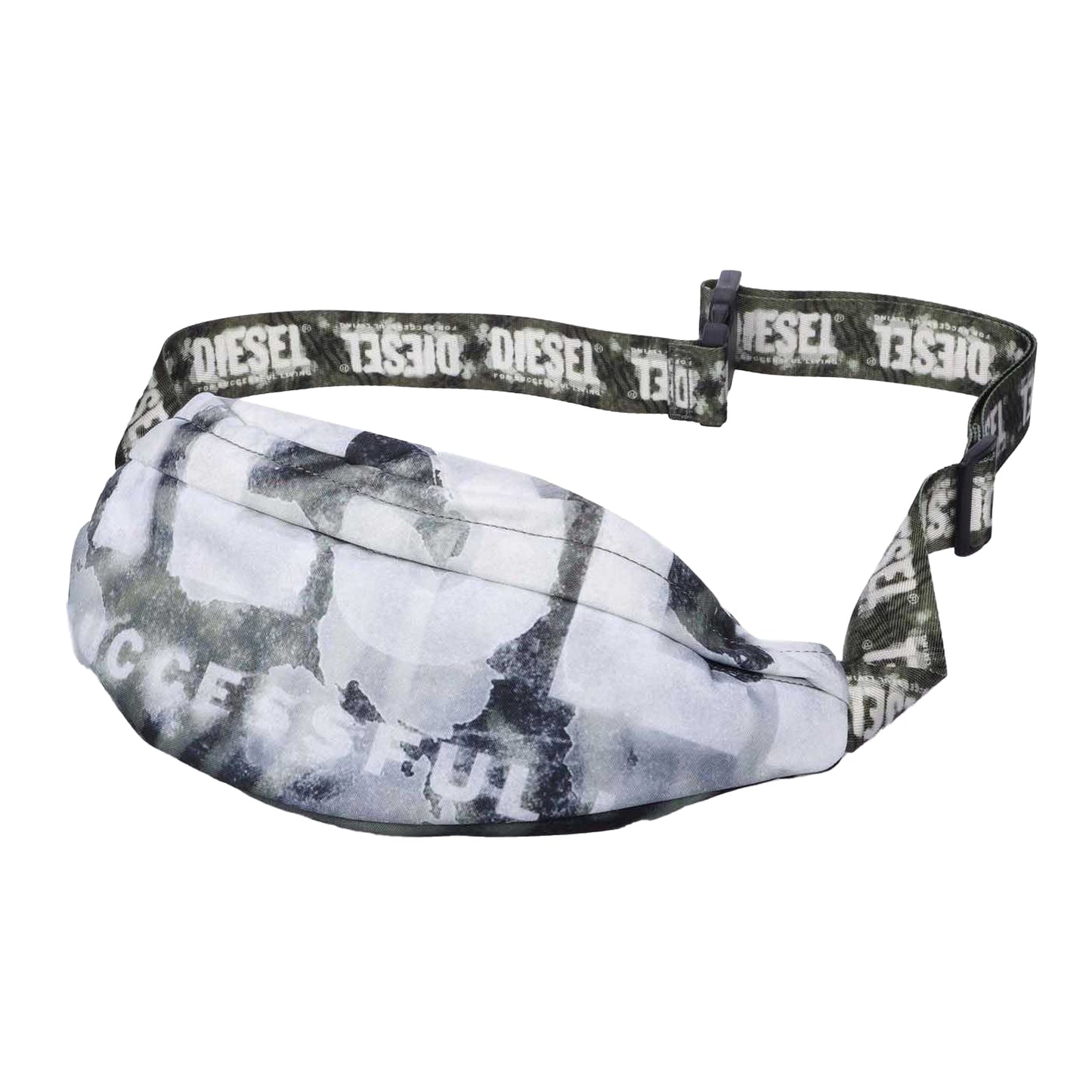 Green - Side - Diesel Rave X Waist Bag