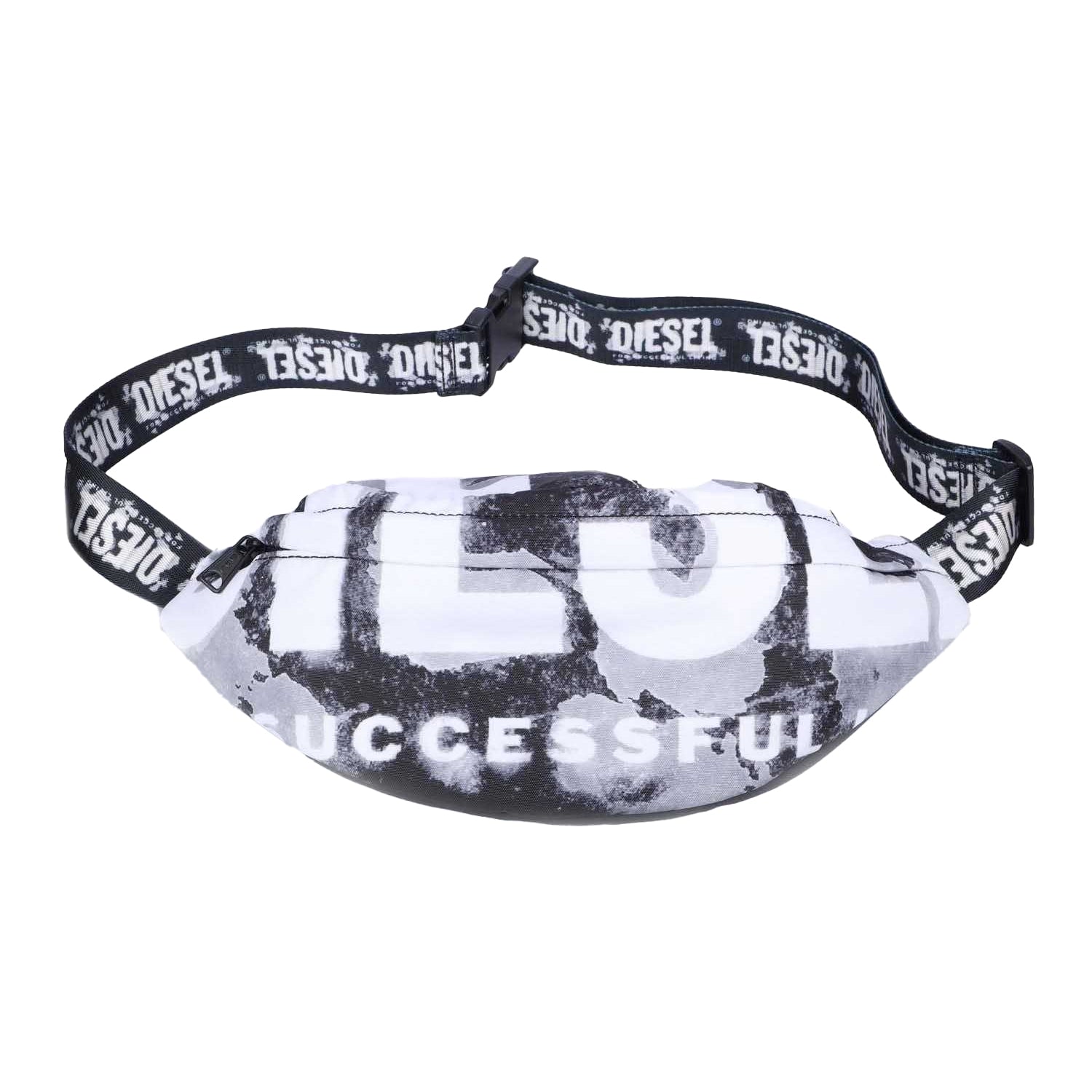 Black - Front - Diesel Rave X Waist Bag