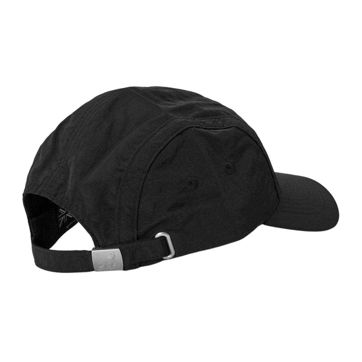 Black - Back - Kangol Mens 6 Panel Baseball Cap