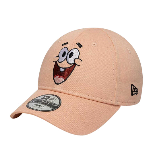 Peach - Front - New Era Childrens-Kids Patrick Star Baseball Cap