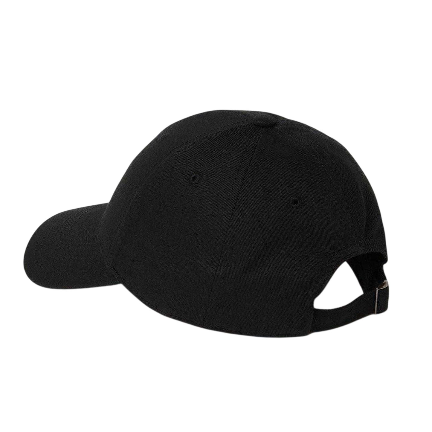 Black - Back - Gym King Fundamental Embroidered Logo Baseball Cap