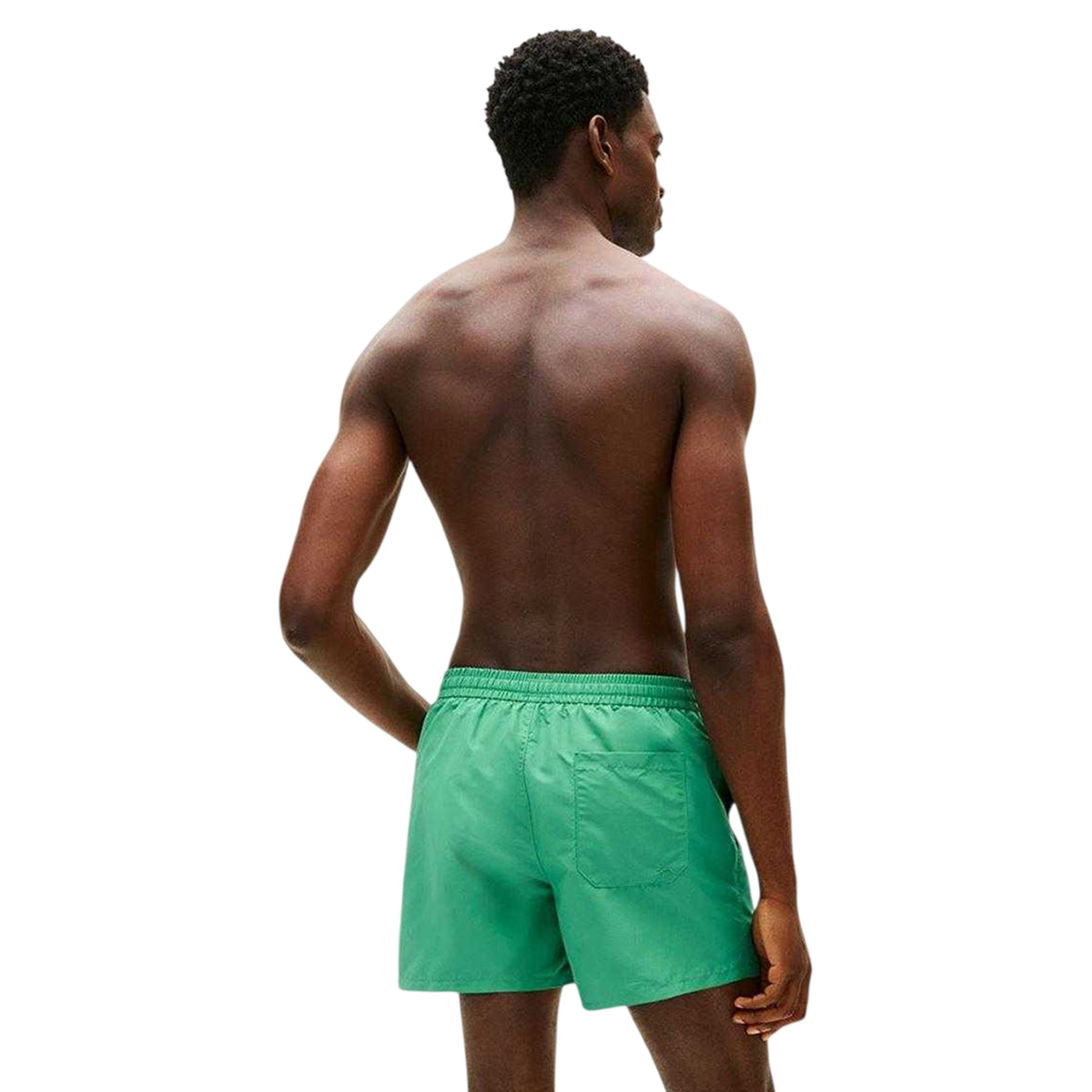 Bahama Green - Back - Tommy Hilfiger Mens Swim Shorts