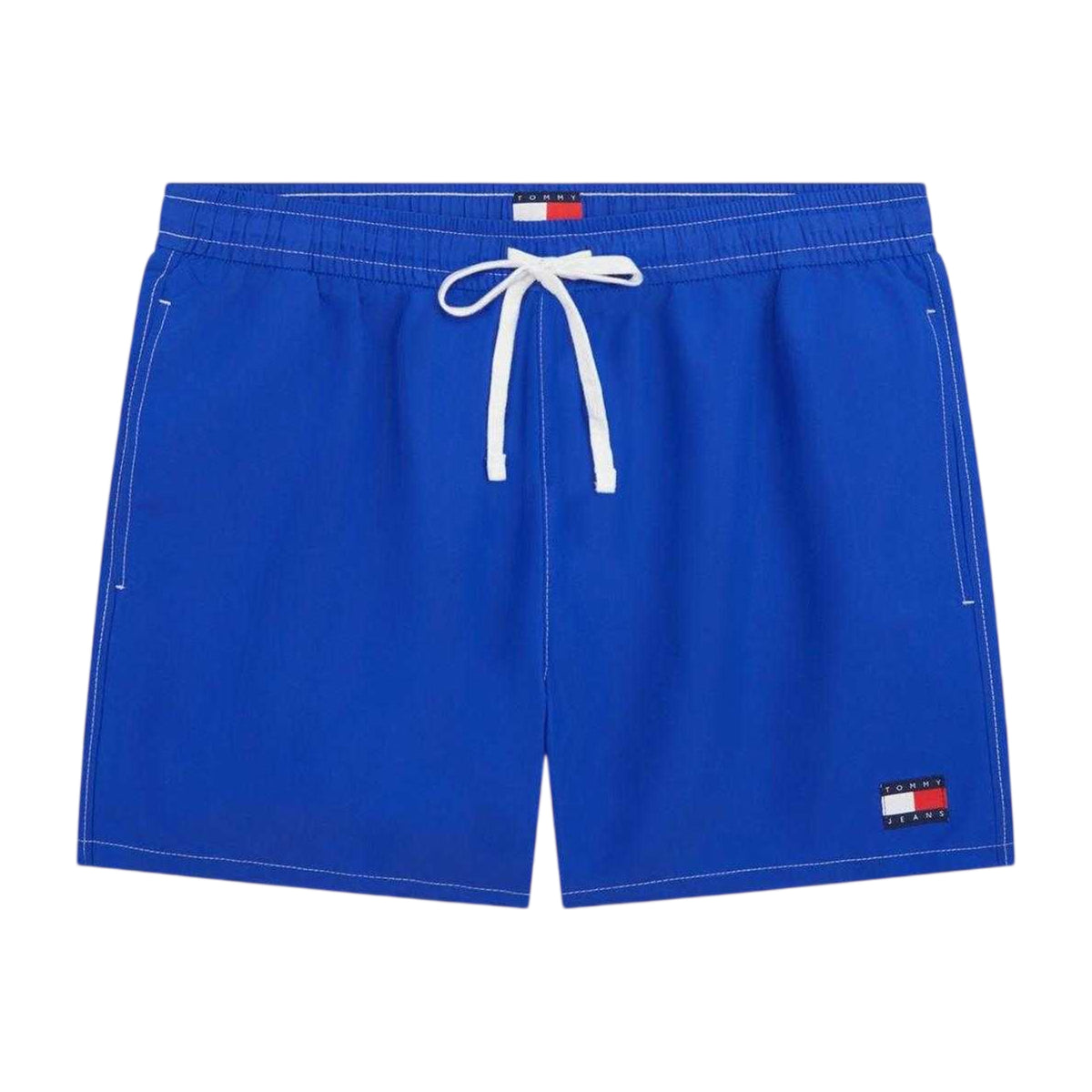 Blue - Front - Tommy Hilfiger Mens Swim Shorts