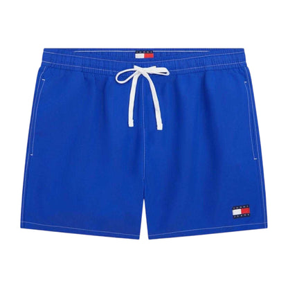 Blue - Front - Tommy Hilfiger Mens Swim Shorts