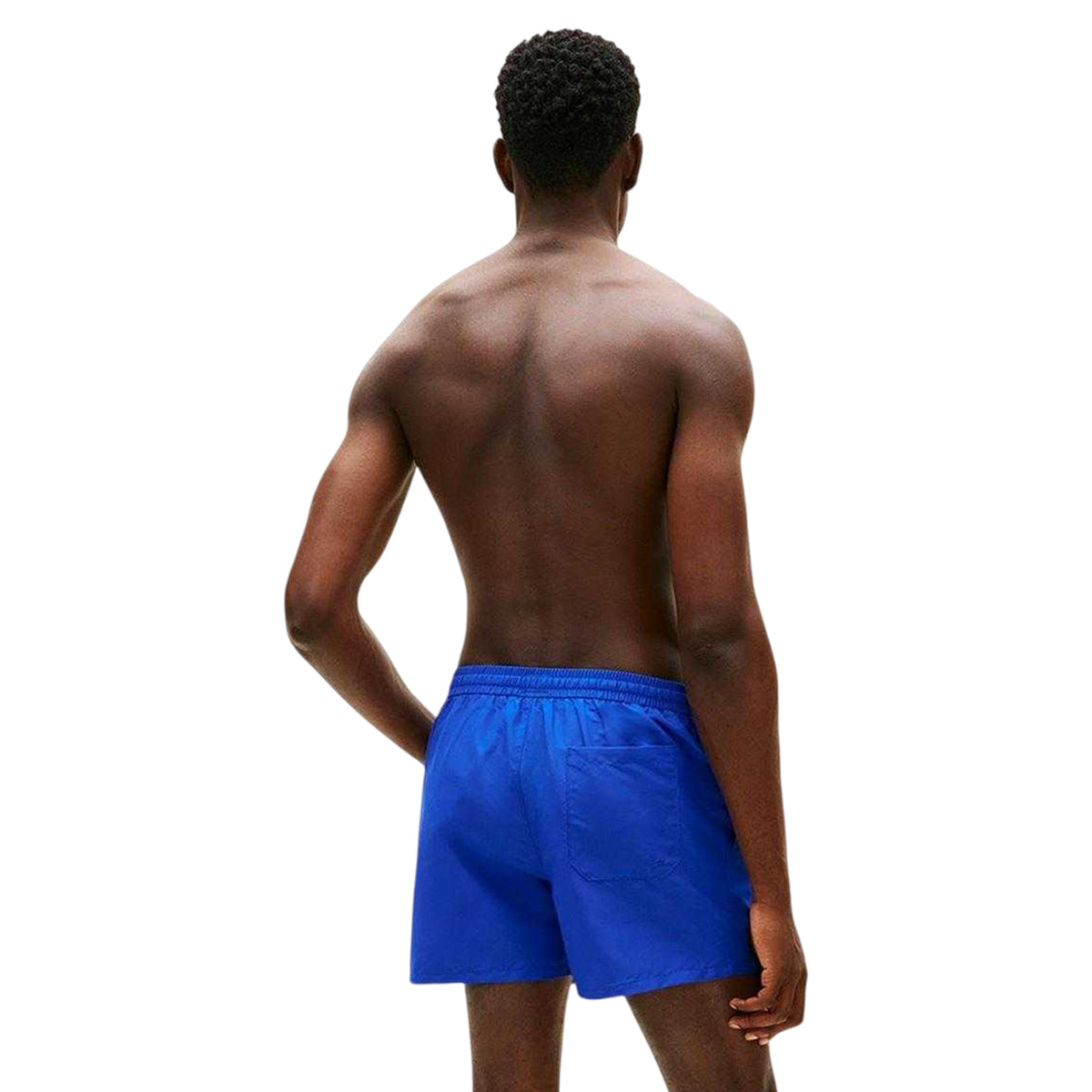 Blue - Back - Tommy Hilfiger Mens Swim Shorts