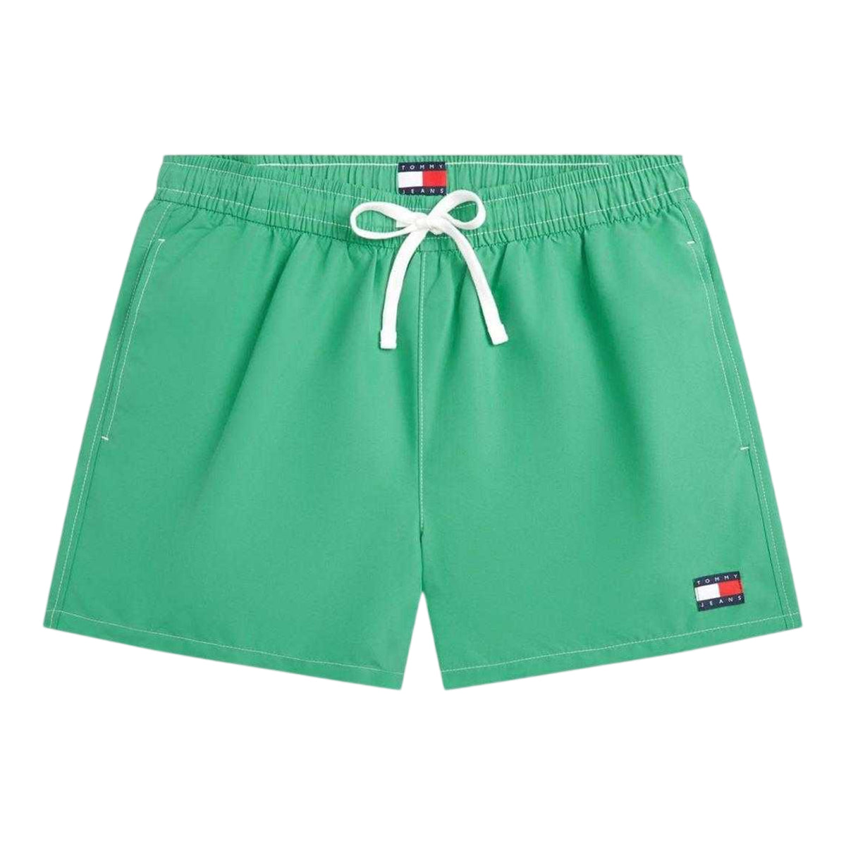 Bahama Green - Front - Tommy Hilfiger Mens Swim Shorts