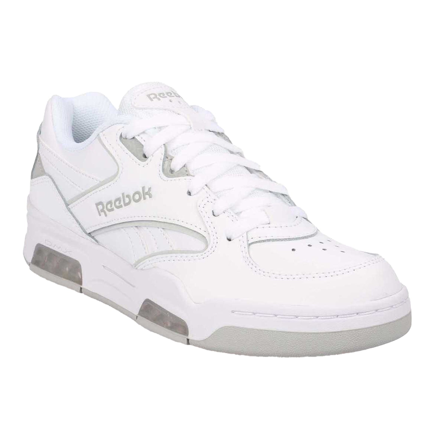 White-Grey - Front - Reebok Mens BB 4500 DMX Trainers