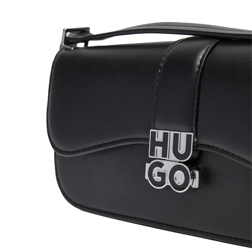 Black - Side - Hugo Boss Melaine Shoulder Bag