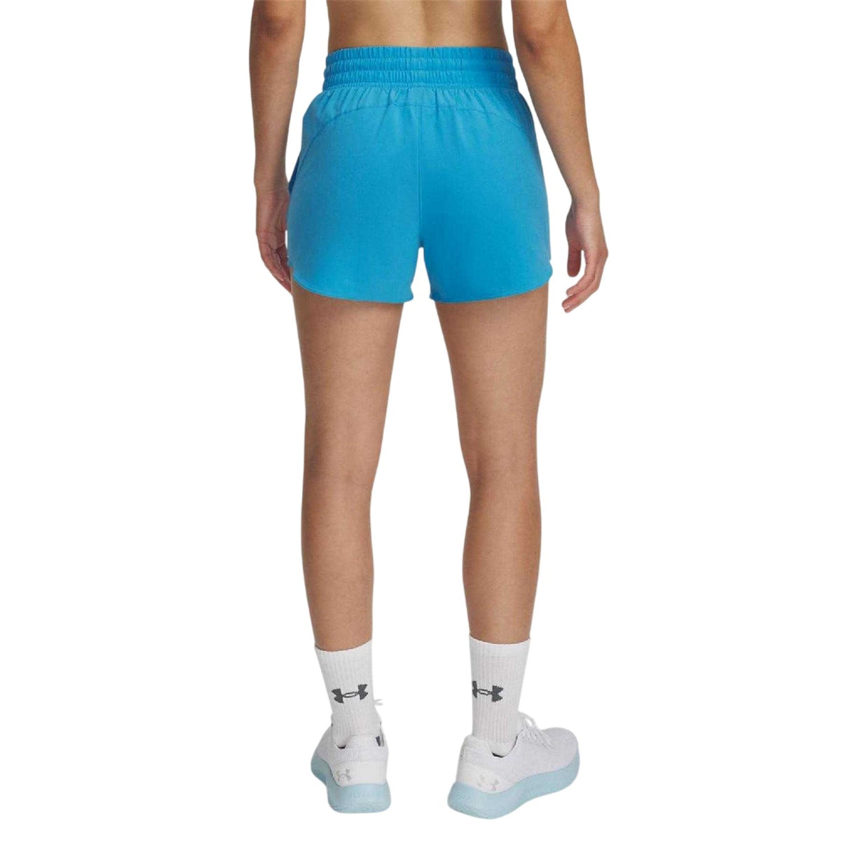 Blue - Back - Under Armour Womens-Ladies Lightweight Shorts