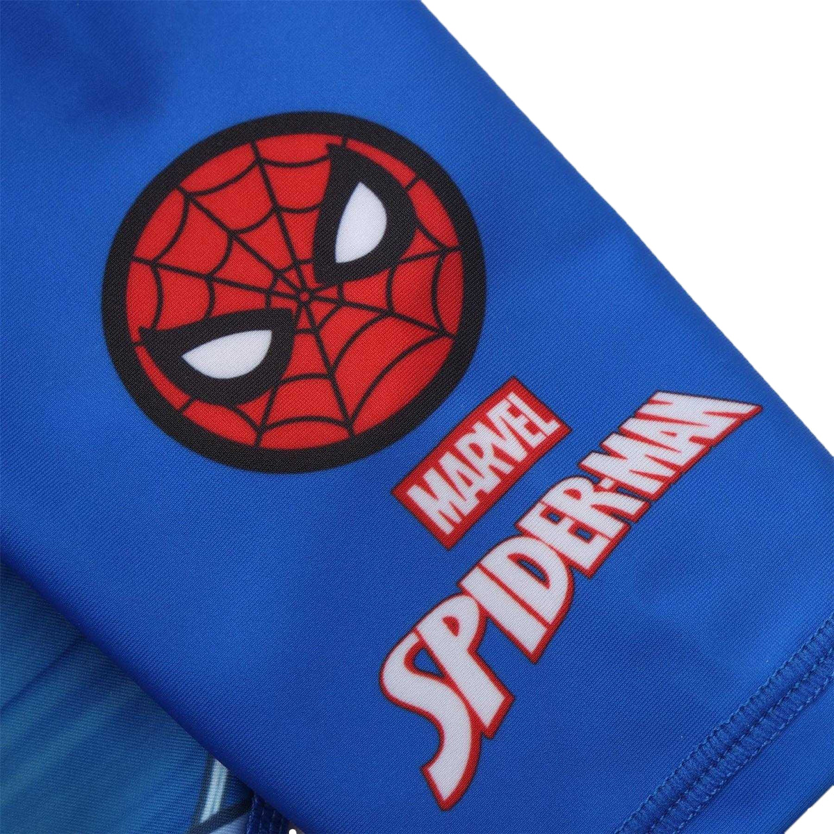 Red-Blue - Pack Shot - Spider-Man Childrens-Kids One Piece Swimsuit