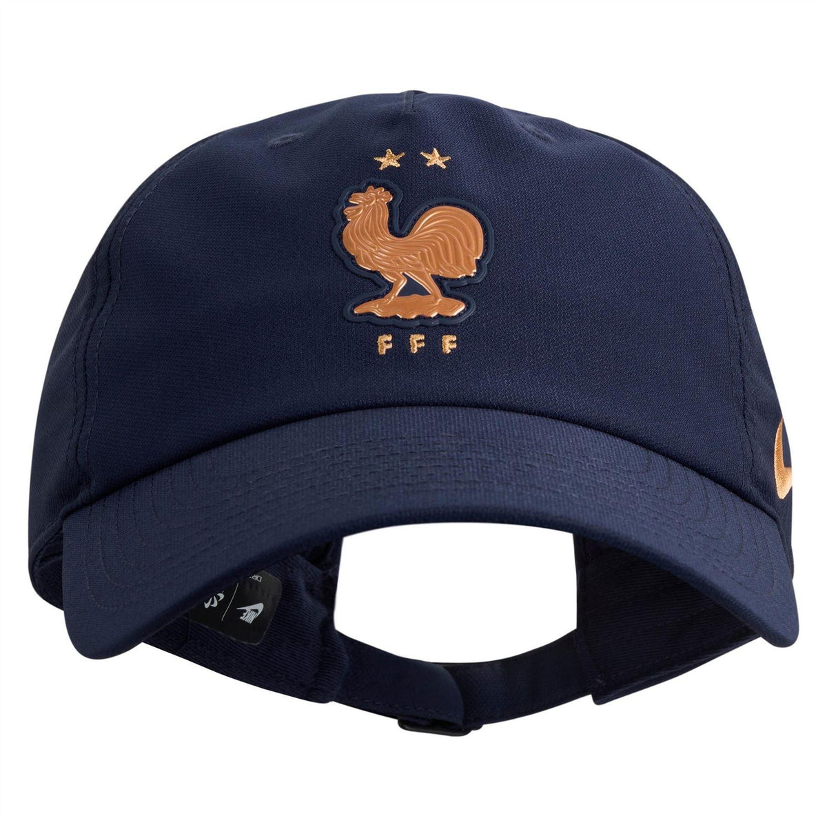 Navy-Bronze - Side - Nike Embroidered Logo Baseball Cap
