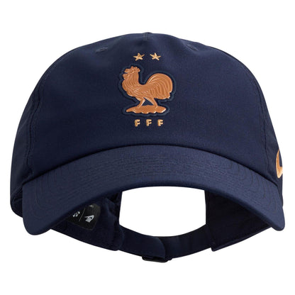 Navy-Bronze - Side - Nike Embroidered Logo Baseball Cap