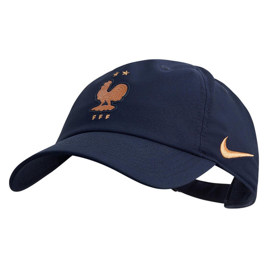 Navy-Bronze - Front - Nike Embroidered Logo Baseball Cap