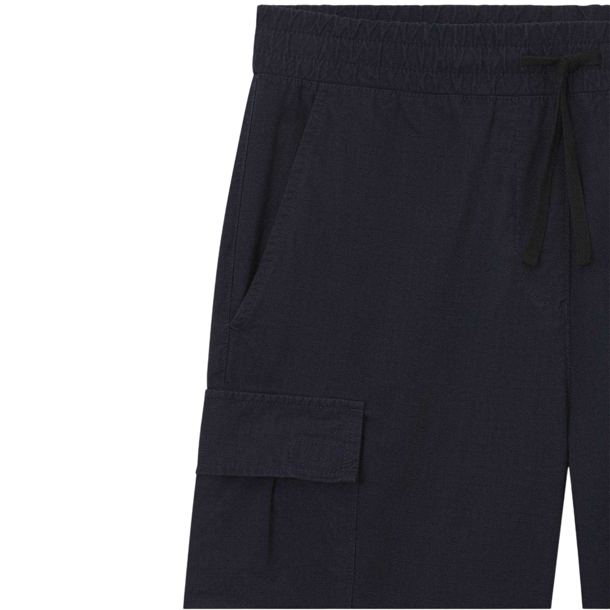 Blue - Side - Hugo Mens Cargo Shorts