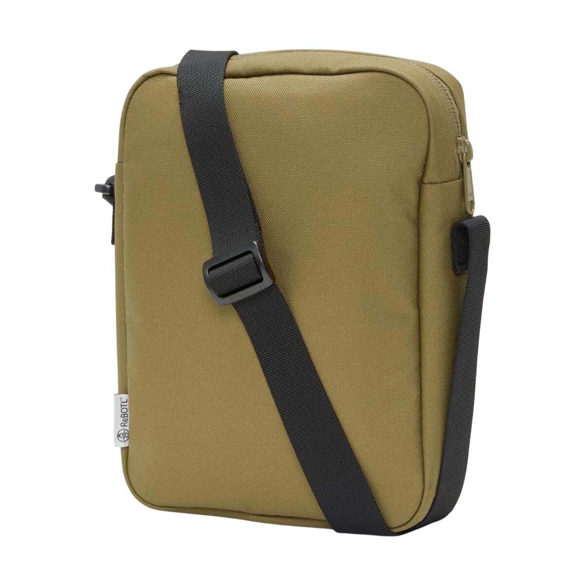 Olive - Back - Timberland Mens Logo Crossbody Bag