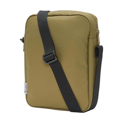 Olive - Back - Timberland Mens Logo Crossbody Bag