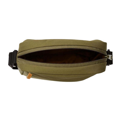 Olive - Side - Timberland Mens Logo Crossbody Bag