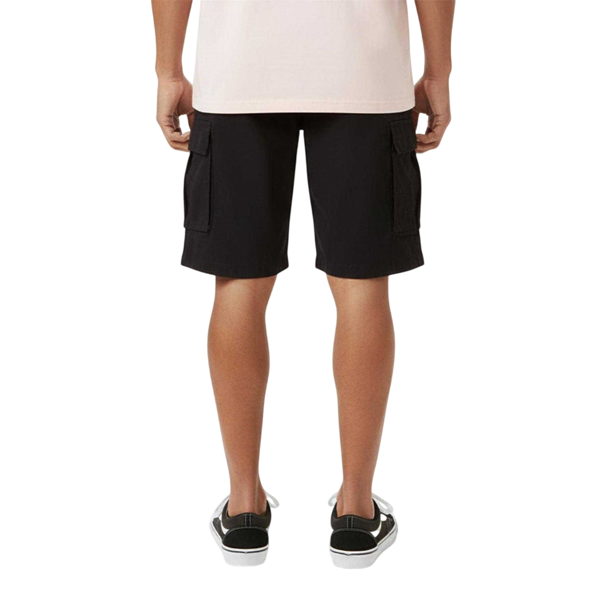 Black - Back - Dickies Mens Cargo Shorts
