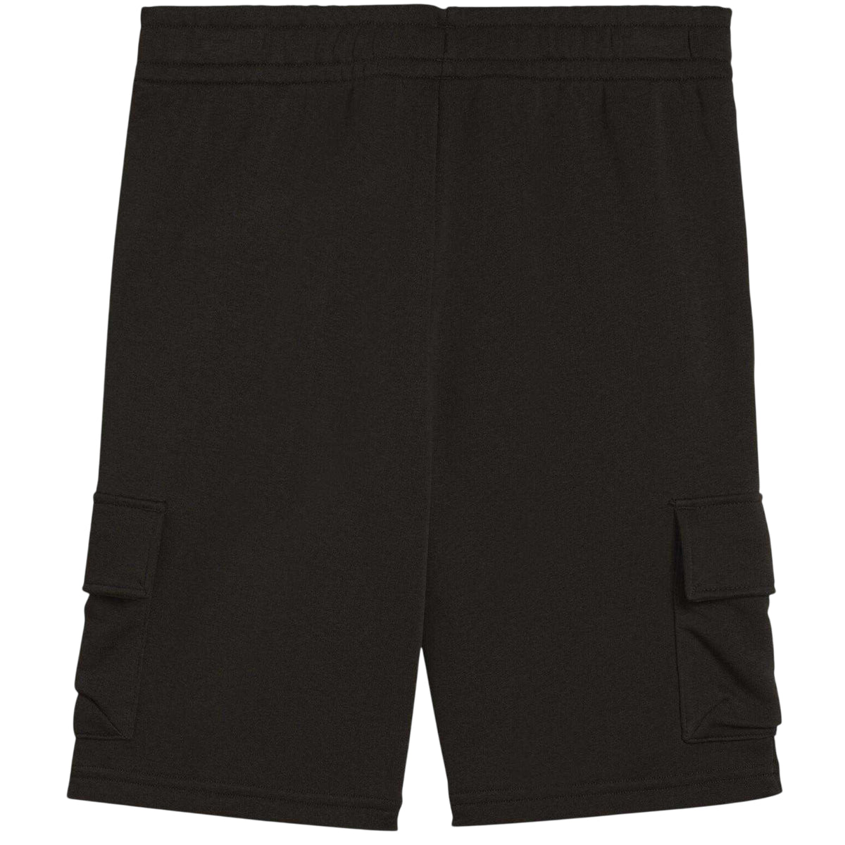 Black - Back - Puma Childrens-Kids Essential No.1 Logo Cargo Shorts