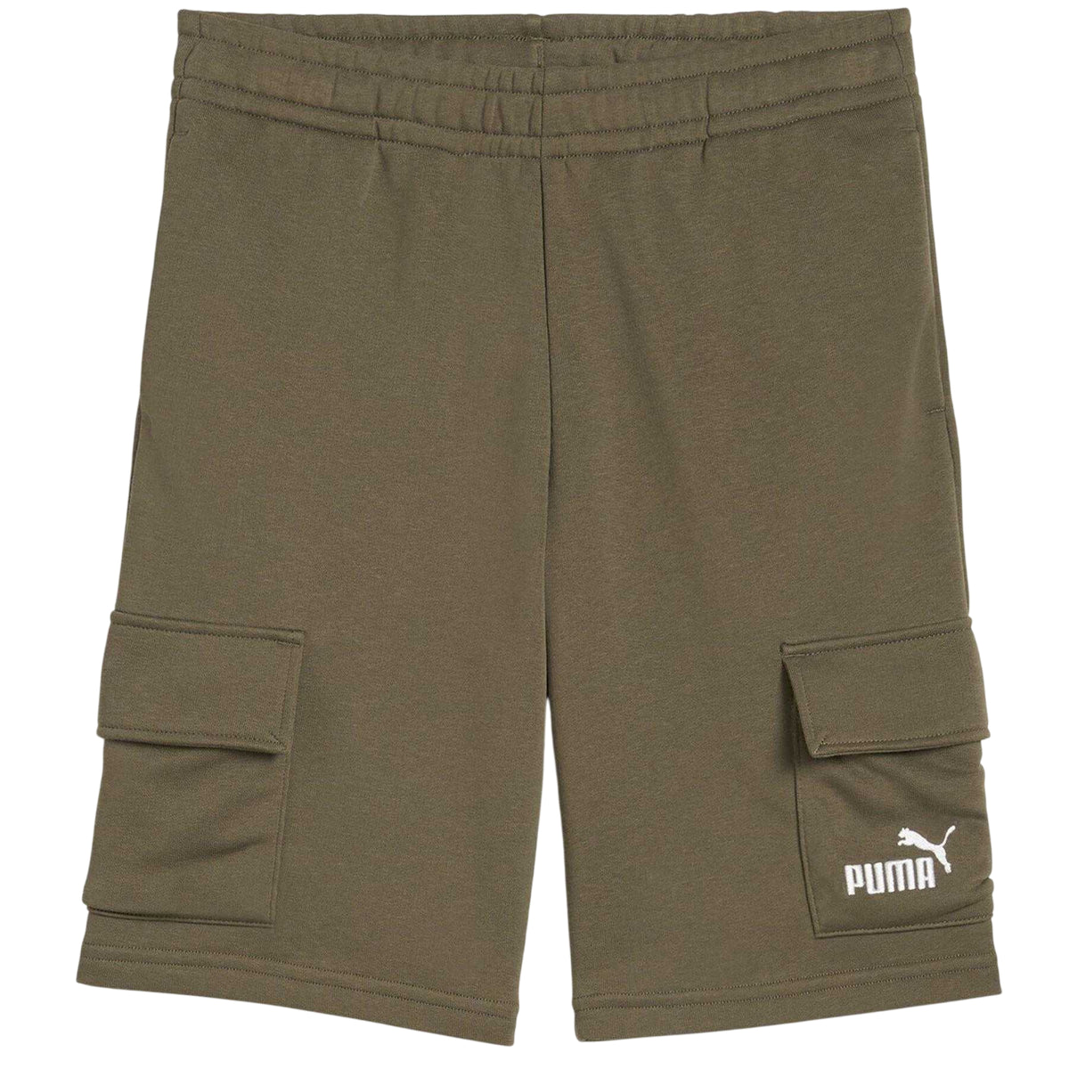 Loden - Front - Puma Childrens-Kids Essential No.1 Logo Cargo Shorts