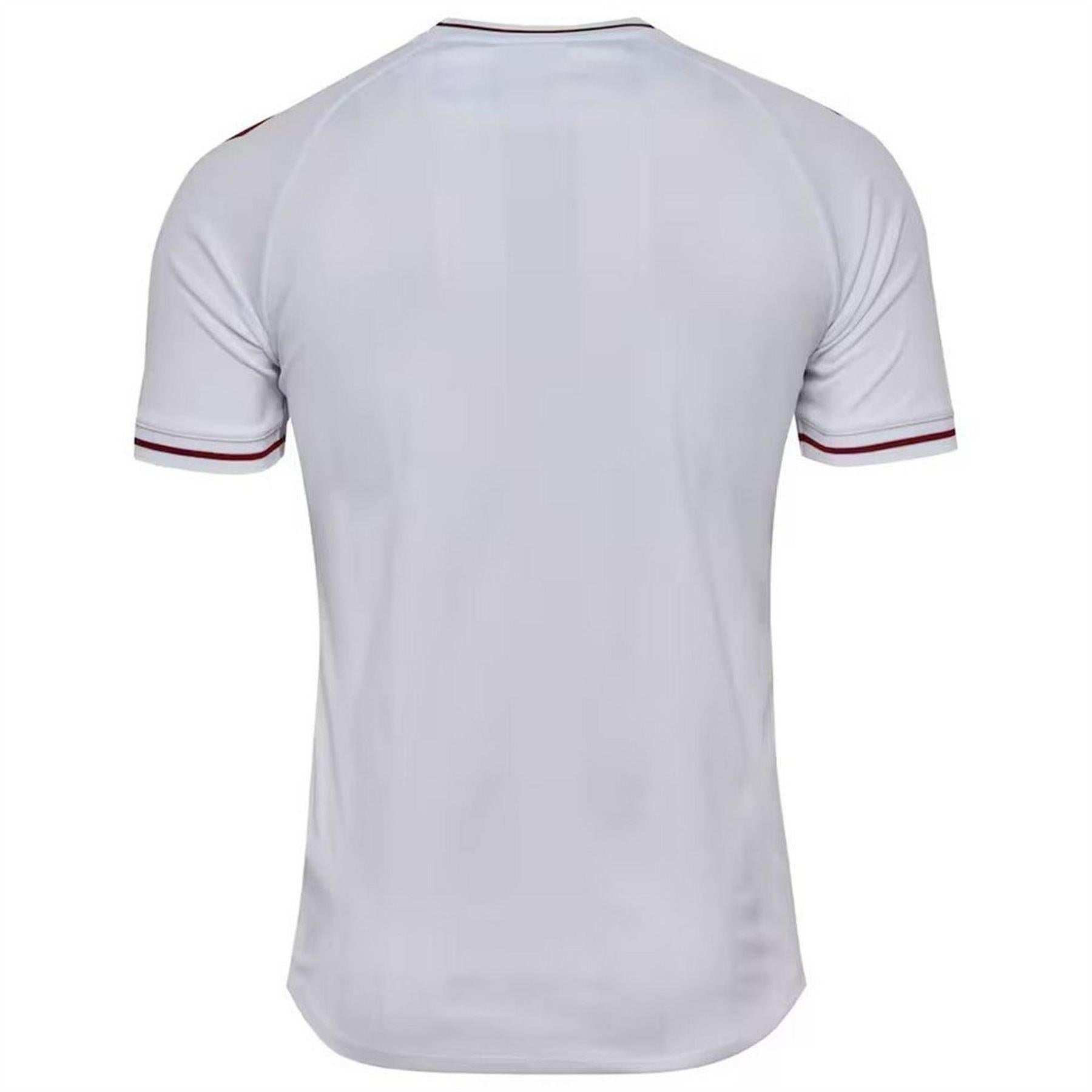 White - Back - Hummel Mens 2025 Denmark Away Shirt