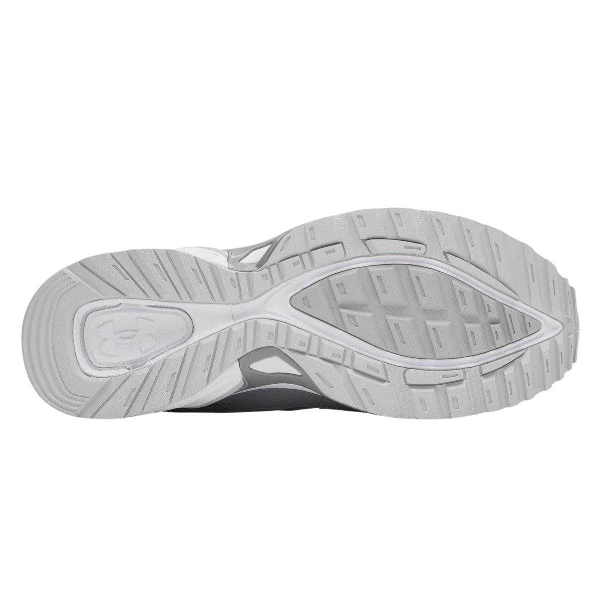Frost Gray - Lifestyle - Under Armour Womens-Ladies Apparition Tech Logo Leather Trainers