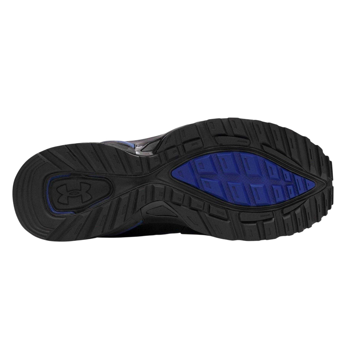 Blue - Lifestyle - Under Armour Womens-Ladies Apparition Tech Logo Leather Trainers