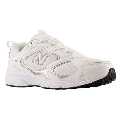White-Silver - Lifestyle - New Balance Womens-Ladies 408 V1 Trainers