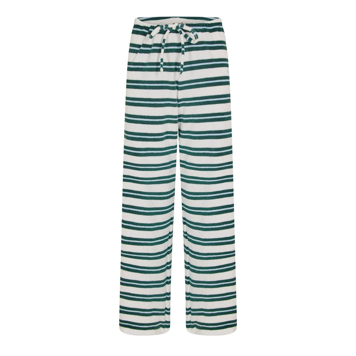 Multicoloured - Front - 4th & Reckless Womens-Ladies Livia Striped Straight Leg Trousers