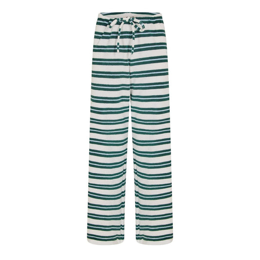 Multicoloured - Front - 4th & Reckless Womens-Ladies Livia Striped Straight Leg Trousers