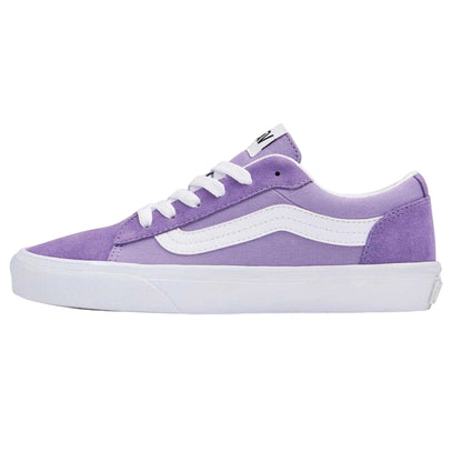 Purple Haze - Back - Vans Womens-Ladies Vero Side Stripe Canvas Trainers