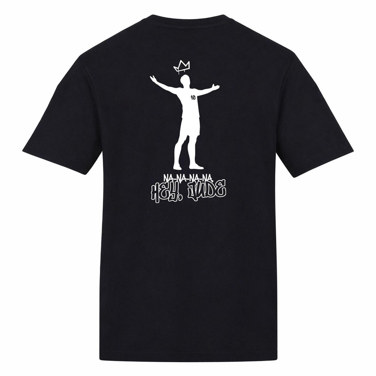Black - Back - AWD Mens World Cup Kane Graphic Print Football T-Shirt