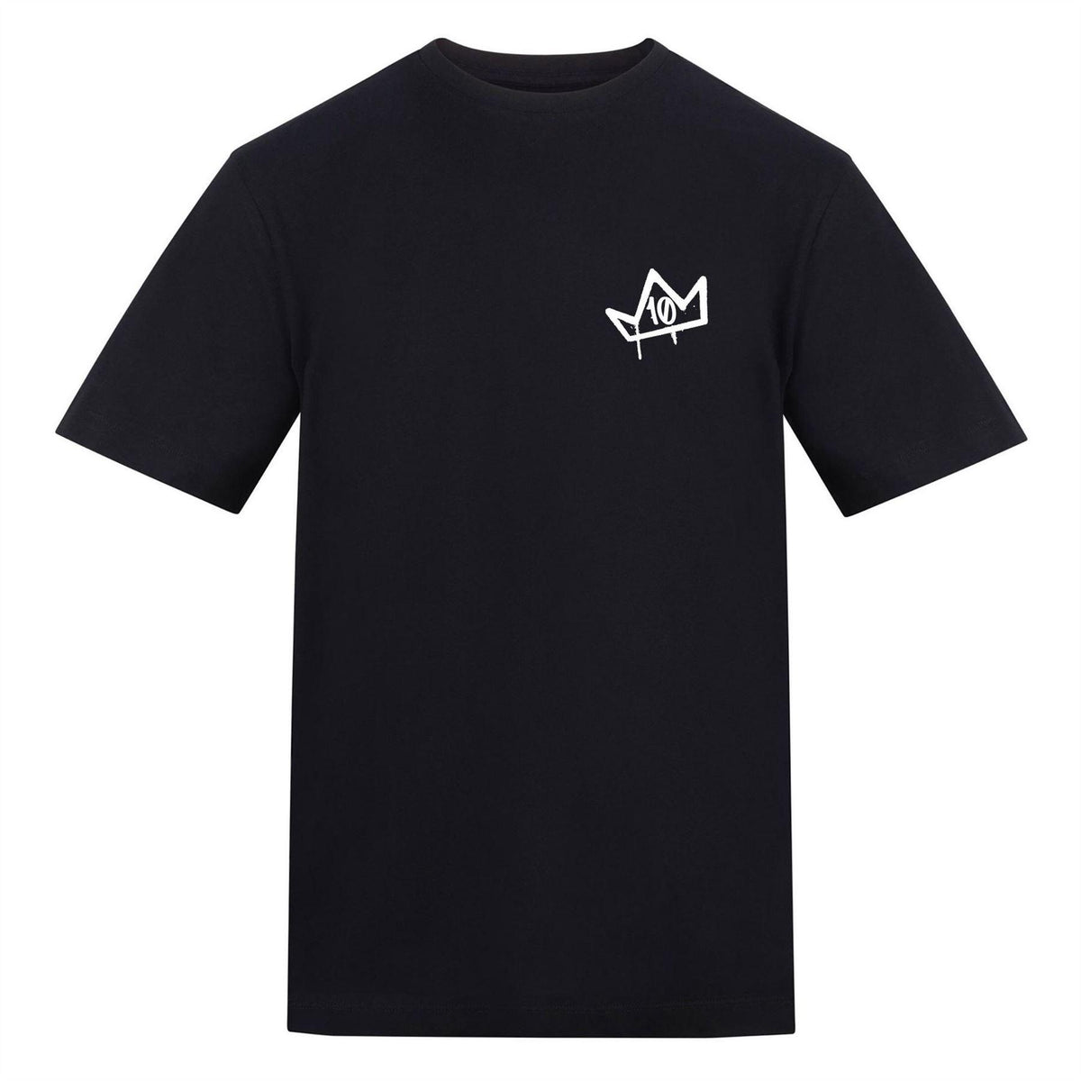 Black - Front - AWD Mens World Cup Kane Graphic Print Football T-Shirt