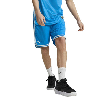 Electric Blue - Lifestyle - Puma Mens Team Basketball Shorts