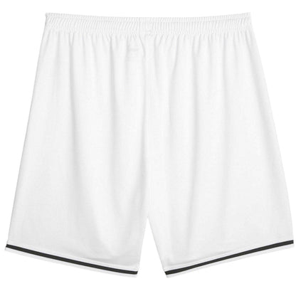 White - Back - Puma Mens Team Basketball Shorts