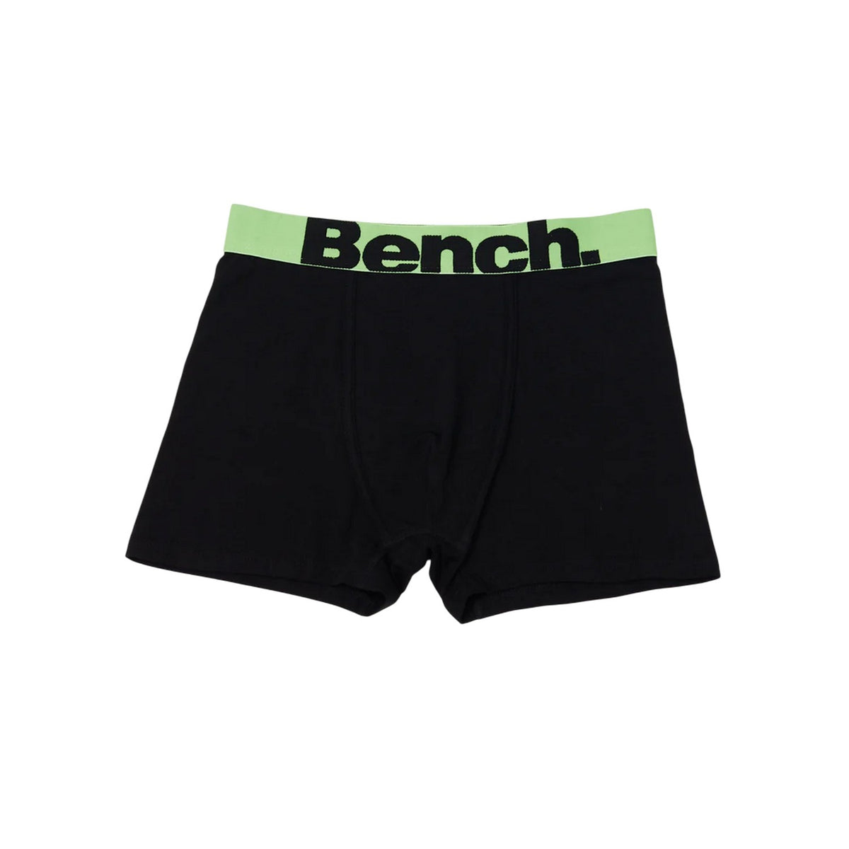 Black - Side - Bench Mens Action Logo Boxer Shorts (Pack of 3)