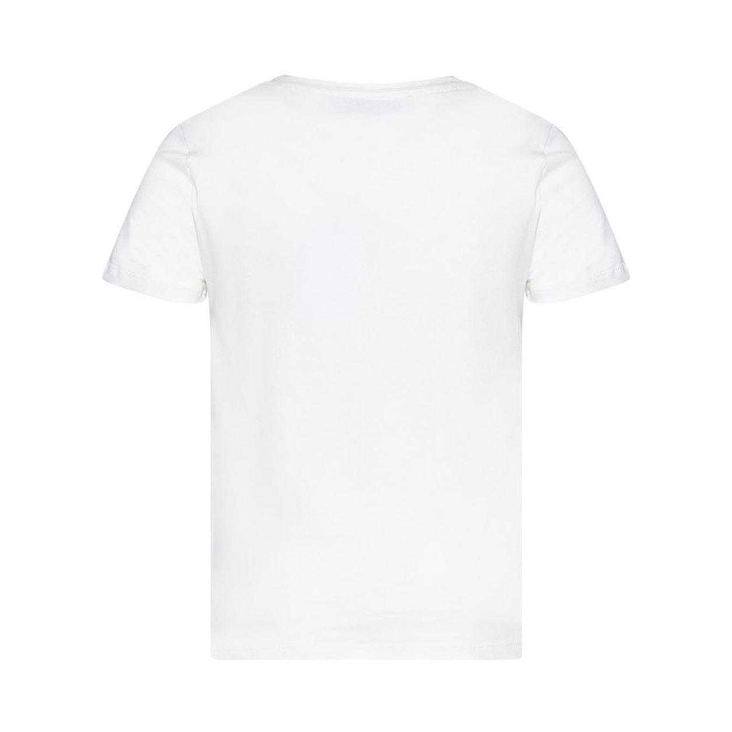 White - Back - Roberto Cavalli Childrens-Kids Embellished T-Shirt
