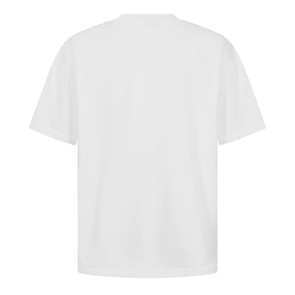 White - Back - Summit Mens Appliqué T-Shirt