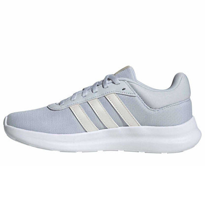 Blue - Side - Adidas Womens-Ladies Lite Racer Trainers