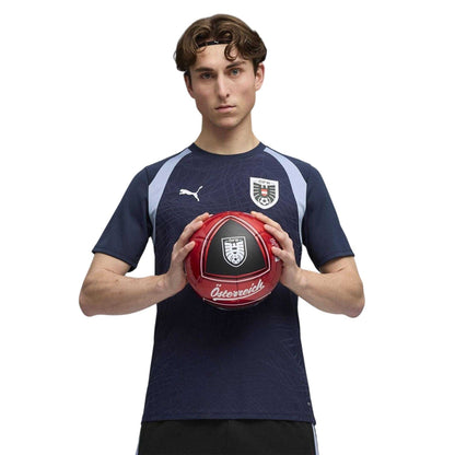 Navy Blue-Blue - Side - Puma Mens World Cup 2026 Austria FC Training T-Shirt