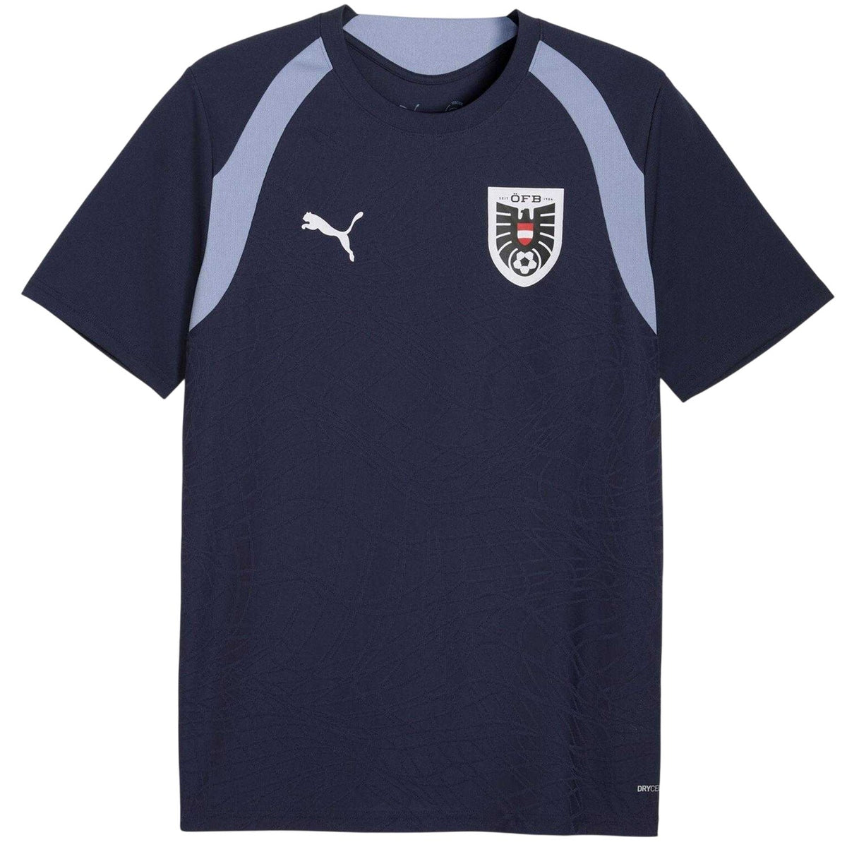 Navy Blue-Blue - Front - Puma Mens World Cup 2026 Austria FC Training T-Shirt