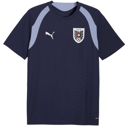 Navy Blue-Blue - Front - Puma Mens World Cup 2026 Austria FC Training T-Shirt