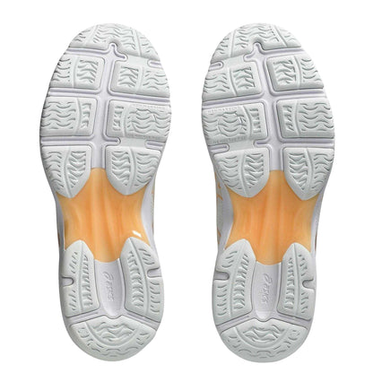 White-Rose - Lifestyle - Asics Womens-Ladies Netburner Academy Cushioned Shoes