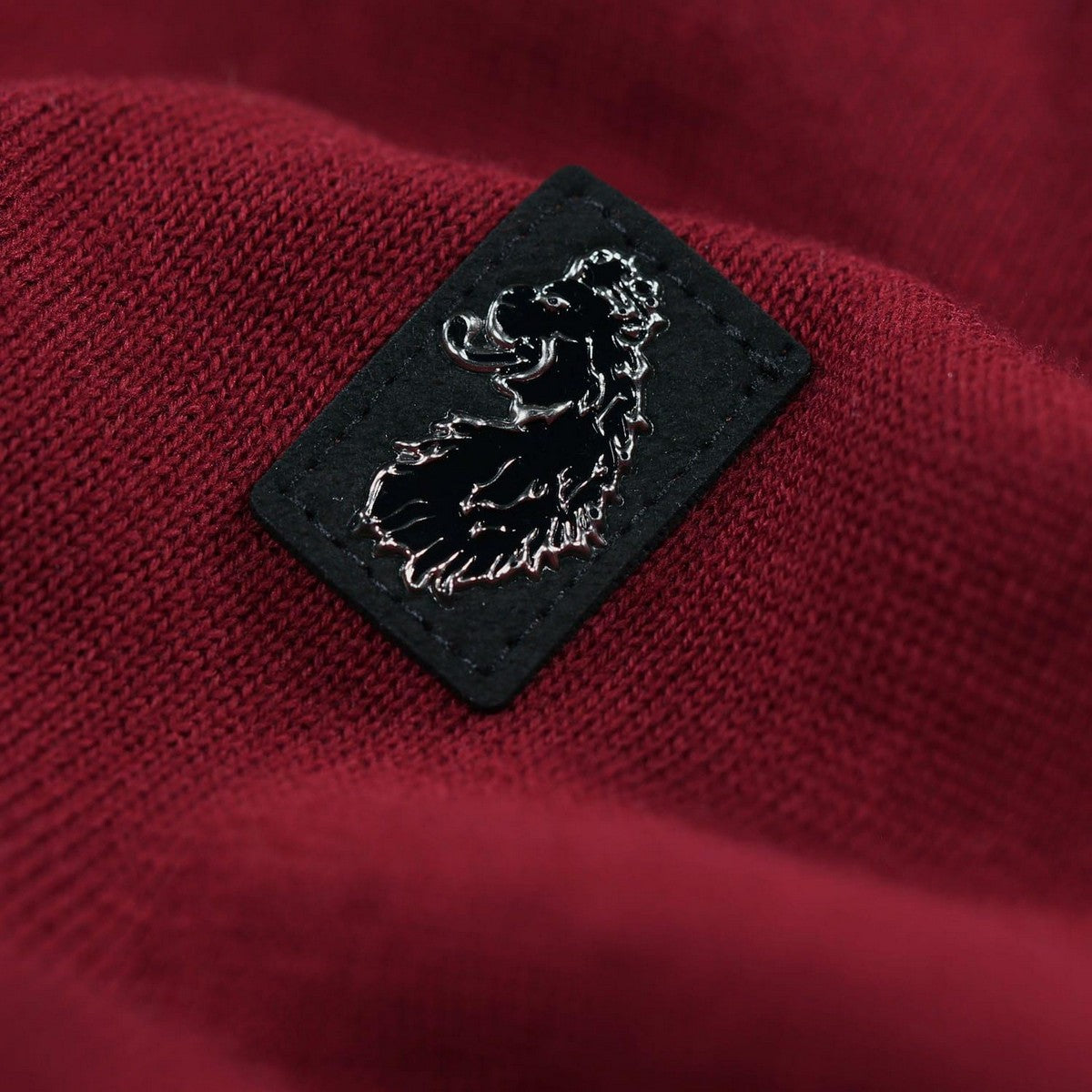 Red - Lifestyle - Luke 1977 Mens Venice Knitted Long-Sleeved Polo Shirt