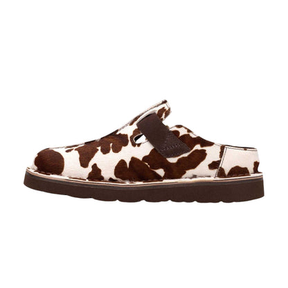Cowhide - Side - Clarks Womens-Ladies Solsbury Suede Flat Mules